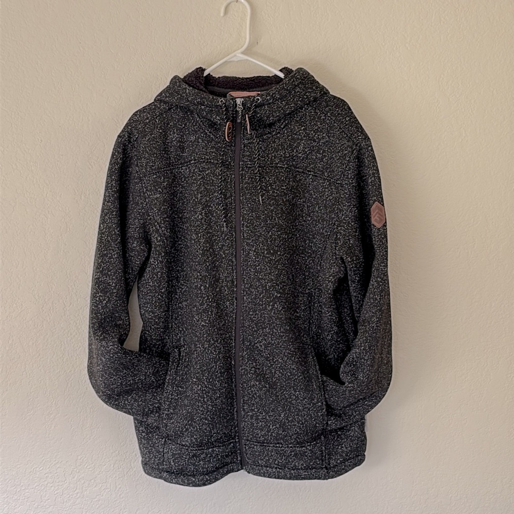 Free Country Hooded Full-Zip Jacket w/ Fleece Lining